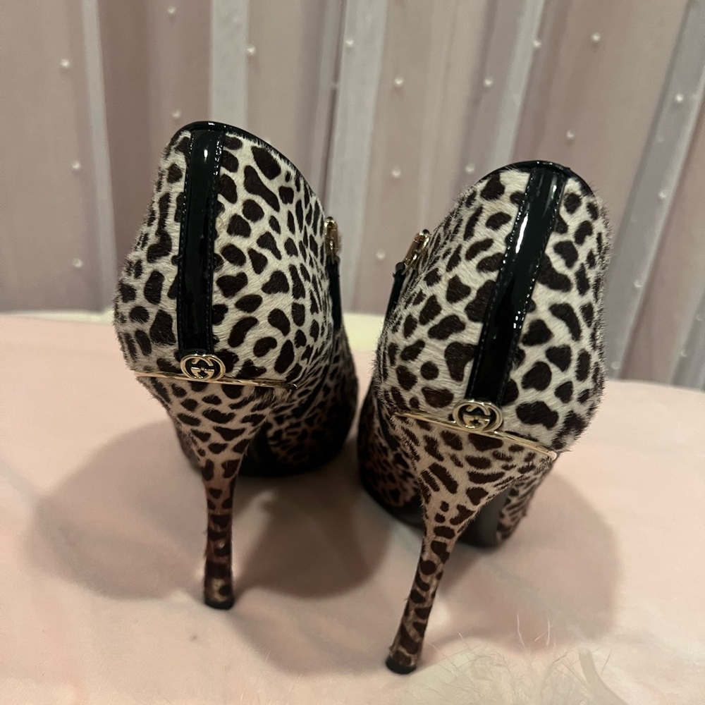 Gucci Pony-hair Booties - Picture 4 of 10